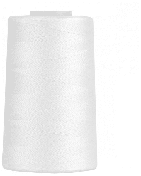 Нитки Sewing Thread 40/2 5000 ярд. цвет - белый 100% п/э в Ефремове