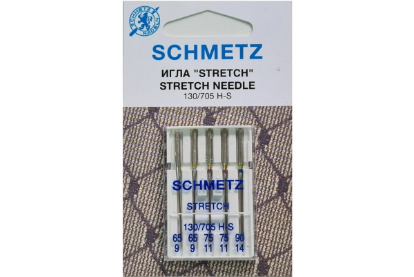 Иглы Schmetz стрейч combi (65x2, 75x2, 90x1), 5 шт в Ефремове